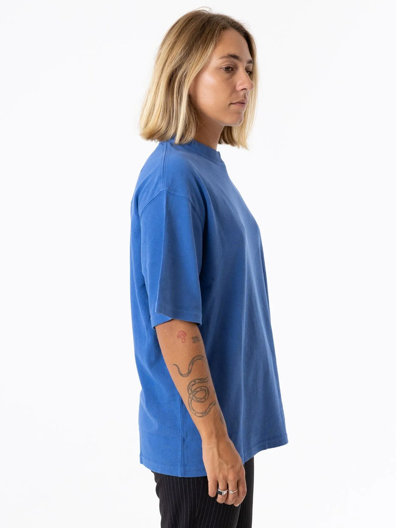 Spectral Oversized Tee - Vintage Royal Blue