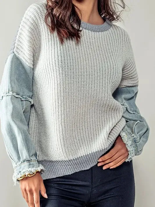 Talbot Two Tone Sweater