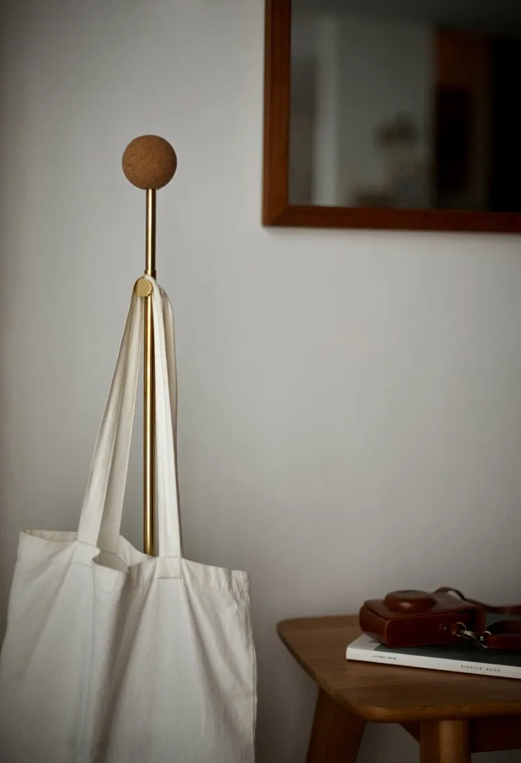 The Art of Hanging: Adjustable Brass Coat Hangers