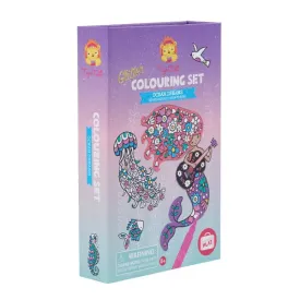 Tiger Tribe TT6-0269 Glitter Colouring Ocean Dreams