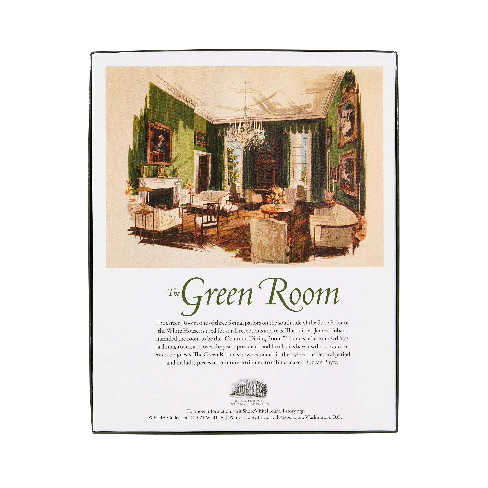 White House Puzzle: Green Room