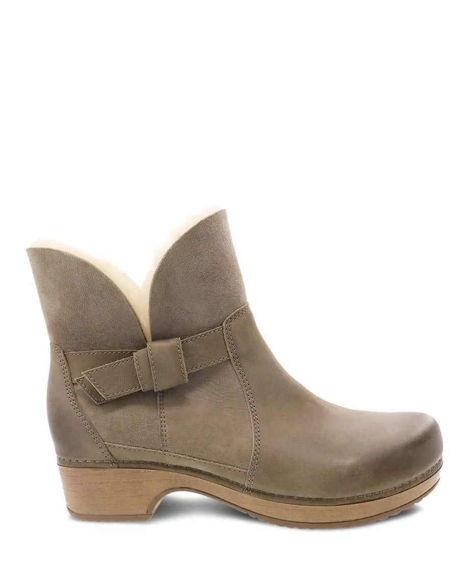 Women's Dansko Bessie Color: Taupe Burnished Nubuck