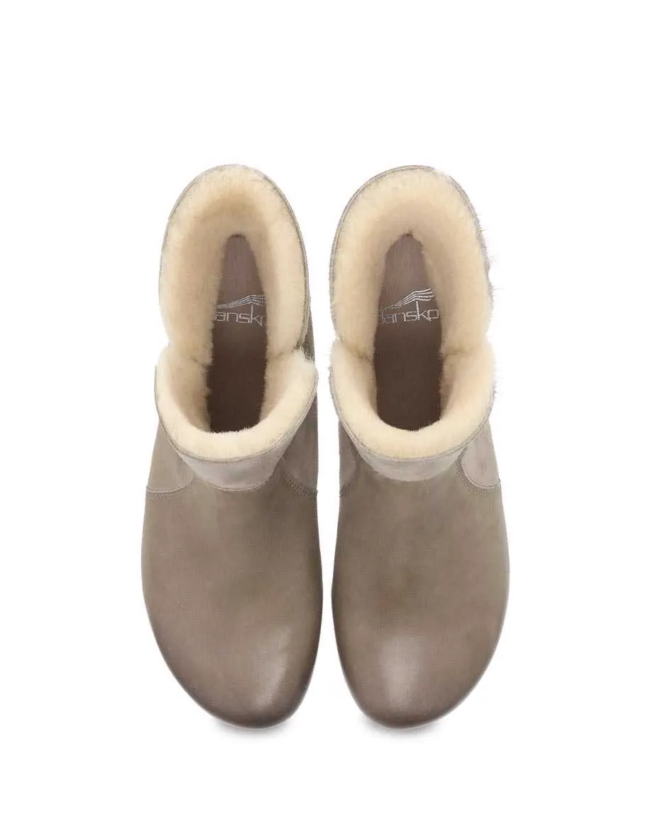 Women's Dansko Bessie Color: Taupe Burnished Nubuck