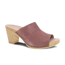 Women's Dansko Tandi Color: Rose Milled Nubuck Sandal