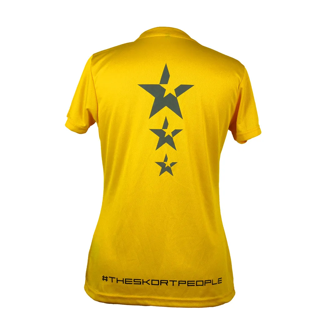 Women's T-Shirt | FLANCI Logo Hi Viz | Yellow