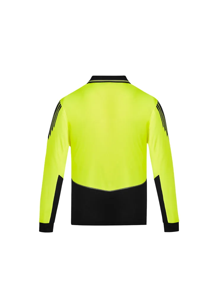 ZH310 Syzmik Hi-Vis Flux Longsleeve Polo Shirts